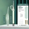 Recogedor de Oídos Visual con Luz, Pinzas Suaves para Bebés, Recogedor de Oídos Especial de Silicona para Niños con Luz
