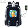Hombre Frijol de Azúcar Stumble guys accesorio mochila estudiante de primaria mochila escolar gran capacidad moderno genial