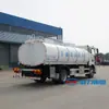 Nuevo Camión de Transporte de Aceite Comestible de Acero Inoxidable con Puente Único, Fabricante de Camiones Cisterna de Petróleo, Camión de Transporte Diésel y Gasolina