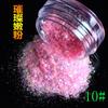 Suministros para uñas, lentejuelas brillantes, pegatinas para uñas mixtas, parche de joyería, degradado, lentejuelas brillantes súper brillantes de colores, radio