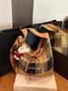 2026 Nuevo Estilo Coreano Otoño e Invierno Cuadros Moda Retro Bolso de Hombro Cruzado Bolso Tote de Gran Capacidad para Viajes Diarios para Mujer