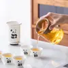 Taza Rápida de Panda Personalizada Set de Té para Viaje al Aire Libre Tetera Portátil Souvenir de Evento Regalo