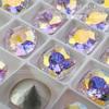 Decoraciones para Uñas Cuadradas de Fondo Puntiagudo, Pedrería para Uñas de Cristal K9 Blanco de Alta Calidad Brillante con Facetas Nido de Pájaro