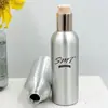 30ml-1200ml Botella de Aluminio Sellada para Aceite Esencial Color Oro Rosa Bomba Electroquímica de Aluminio con Dosificador para Loción