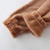 Pijama Infantil Otoño e Invierno Ropa Familiar Bebé de 3 Años Más Terciopelo Dos Piezas Invierno Terciopelo Coral 4 Traje de Casa para Niños