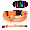Coleira para cachorro Coleira luminosa para animais de estimação Coleira de malha de arame para animais de estimação Carregamento USB Coleira luminosa para cachorro com LED Coleira luminosa para cachorro