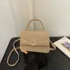 Bolso de Mujer 2026 Otoño Nuevo Simple Moda Bolso de Mano Pequeño Cuadrado Bolso de Hombro Moda Retro Bolso Cruzado Casual