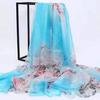 Lenço Explosões Novo Lenço Fino Feminino de Primavera e Outono Longo Protetor Solar de Primavera e Verão Toalha de Praia Oversized Dança
