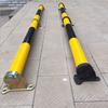 Codo de Tubo de Acero Metálico Tope para Coche Espacio de Estacionamiento Límite de Reversa Bloqueador de Rueda Posicionador de Rueda de Acero Canalizado Barrera de Coche en Forma de U