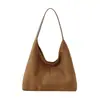 Bolsa Tote Retro Elegante para el Trabajo Nueva de Otoño 2026 Bolso de Hombro Tejido Bolsa de Hombro Grande de Capacidad para el Trabajo para Mujeres