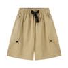 Roupas Infantis Dk Verão Estilo Japonês Retrô Calças de Cinco Pontos Calças Cargo para Meninas e Meninos, Shorts Casuais Versáteis para Crianças e Crianças Mais Velhas