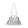 Nova Bolsa de Mão da Moda Tendência, Bolsa Princesa para Vestido de Noite, Bolsa Fofa com Corrente de Ombro Cruzada Pérola para Combinar com Cheongsam para Mulheres