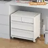 Tidyhome Gaveta-tipo Gabinete de Armazenamento Sob a Mesa Escritório Armário de Arquivos A4 Casa Estudante Prateleira de Armazenamento Sob a Mesa