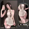 Noche Dorada Sexy Coqueteo Interés Diversión Lencería Deseo Puro Tirantes Sirvienta Dulce Pijama qqny Conjunto Divertido de Amor para Mujeres