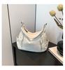 Bolsa Feminina de Alta Qualidade Estilo Coreano, Bolsa de Ombro, Novo Modelo 2026, Bolsa de Ombro Grande Capacidade para o Dia a Dia, Bolsa Transversal Simples