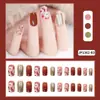 Parches de Uñas Desgastables Personalizados, Uñas Desgastables de Alta Gama, Parches de Uñas Cortos Pintados a Mano, Parches Desgastables para Manicura al por Mayor