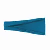 Diadema Ancha Elástica para Mujer Cinta para el Sudor Suave Deportiva Fina Moda para Lavado Facial Entrenamiento Yoga Uso Diario