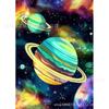 Nueva pintura de diamante 5D Planet Universe, superventas en Amazon, diamante redondo, pintura decorativa DIY, venta al por mayor de fábrica.