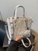 Bolsos de Mano Pequeños Transfronterizos de Moda para Mujer 2025 Nueva Moda Bolso Cruzado Versátil Bolso Tote Tipo Cubo Super Popular