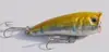 Pequeño al por mayor superficie del agua boca grande ola golpea tipo agua cebo artificial equipo de pesca cebo Luya 6cm/7.7g
