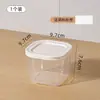 Caja de almacenamiento sellada para uso doméstico en la cocina para granos, productos secos, nueces y té de hierbas, recipiente de almacenamiento a prueba de humedad