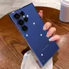 Funda para Teléfono Móvil Samsung S25Ultra, Media Funda Transparente Galvanizada, Media Funda Dura Anti-Caídas S24Ultra