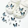 Amuletos para Zapatos Croc, Accesorios para Mujer, Clips para Zapatos DIY, Decoraciones 3D con Pedrería, Clips Desmontables, Estilo de Moda de Influencers
