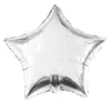 Amazon mayoreo globo de aluminio engrosado de estrella de cinco puntas de 5 pulgadas cumpleaños boda fiesta lugar decoración suministros