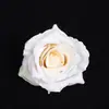 Rosas artificiais para decoração de cena de casamento e confissão, decoração externa, cabeças de flores de seda, rosas artificiais no atacado