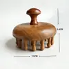 [Estilo Quente do TikTok] Pente de Massagem Meridiana para Cabeça com Cinco Garras Sândalo Seis Garras Ferramenta de Terapia para Cabeça de Saúde Artefato Natural