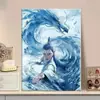 O Menino Diabo Nao Hai diy Pintura a Óleo Digital 2025 Novo Preenchimento Acrílico Pintura Decorativa Feita à Mão
