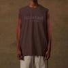 Essentials Hhh Marca de Moda Estilo Americano Sin Mangas Resistente Camiseta de Verano Unisex Chaleco Holgado Camiseta Base