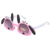 Óculos de Sol de Proteção Solar Novos Coreanos Óculos de Sol Infantis Feminino Pet Óculos Decorativos Fofos 758 3119 11