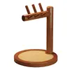 Soporte para Llaves de Escritorio de Madera Maciza Colgador de Decoración para el Hogar Pasillo de la Puerta de Entrada Bandeja para Exhibir Joyas Estante de Almacenamiento