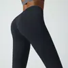 Novas calças de yoga esportivas catiônicas, sem costura, com efeito empina bumbum, cintura alta, sem marcas estranhas, calças de treino fitness para mulheres