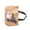 Bolsa de Hombro de Lona Creativa de Dibujos Animados de Snoopy, Modelo Nuevo de Verano, Personalizada de Fábrica, Bolso de Mano de Snoopy Simple y Práctico