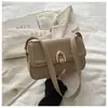 2026 Nuevo Modelo Bolso Pequeño Cuadrado Cruzado de un Solo Hombro para Mujer, Bolso Baguette Versátil de Gama Alta para el Trabajo, Diseño de Nicho, Bolso de Hombro