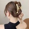 Garra de Cabelo de Espinha de Peixe Grampo de Cabelo Verão Pegador de Cabelo Quantidade Grande Presilha de Cabelo Metal Elegante Pegador de Cabelo Grampo de Tubarão Acessório de Cabeça