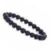 Pulsera de Cuentas de Ojo de Tigre Natural para Hombres y Mujeres Turquesa Blanca Malaquita Piedra Volcánica Piedra Esmerilada Pulsera para Parejas