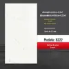 Papel de Parede de Placa de Alumínio-Plástico Autoadesivo Impermeável e à Prova de Umidade Decoração de Parede Cozinha Banheiro À Prova de Óleo e Adesivos de Azulejo Mármore