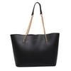 Bolso de mujer de gran capacidad, estilo coreano, con cadena, bolso de mano marrón, bolso de hombro de celebridades de Internet, 2022