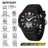 Sanda Cross-Border Novo Produto Relógio À Prova D'água Simples Esportivo Luminoso Relógio de Estudante Despertador Eletrônico Multifuncional Masculino e Feminino