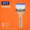 Pincel para Churrasco Cerdas de Nylon Pincel para Pintura a Óleo Grande, Médio, Pequeno Pincéis de Tinta para Uso Artístico Pincéis Infantis Personalizável Transfronteiriço