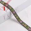 Fita Jacquard Rosa Estilo Chinês 1,5cm Acessórios para Roupas, Casa, Cortinas, Várias Decorações DIY G3584