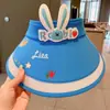 Chapéu de Proteção Solar Infantil, Chapéu de Sol de Verão Aberto na Parte Superior com Proteção UV para Bebê, Chapéu de Sol Respirável de Desenho Animado para Meninas, Unissex