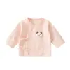 Ropa para recién nacidos, mameluco lindo de algodón puro para bebé, tela Clase A para lactantes, bebé de 0-3 meses, primavera y otoño