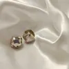 Ear cuffs de personalidade europeia e americana exagerados com senso de alta qualidade para heavy metal, brincos de círculo grande, brincos com design retrô francês