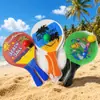 Raqueta de Playa de Madera Grande con Mango Raqueta Deportes al Aire Libre Amazon Set de Raquetas Suministro Transfronterizo