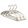 Percha de Plástico Rayada para Ropa de Adultos en Casa, Antideslizante, de Hombro Ancho, Sin Marcas de Hombro, Ángulo Anti-Hombro sin Costuras, Percha Grande para Abrigos de Invierno