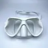 Máscara de Silicone para Mergulho Scuba Adulto Armação Grande Equipamento de Snorkel Vidro Temperado Protetor de Nariz Máscara de Óculos de Mergulho Anti-Nevoeiro